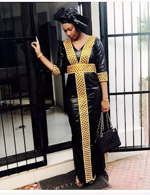 Latest Black And Gold African Dress 2022