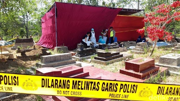 Curiga Mati Tak Wajar, Polisi Bongkar Makam Ibu Muda di Boyolali