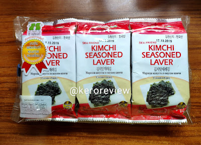 รีวิว ซีเฟรนด์ สาหร่ายแผ่นเล็กปรุงรส รสกิมจิ (CR) Review Kimchi Seasoned Laver , Sea Friend Brand.