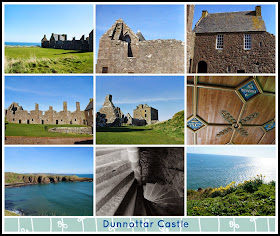 Dunnottar Castle collage - 'growourown.blogspot.com' ~ An allotment blog