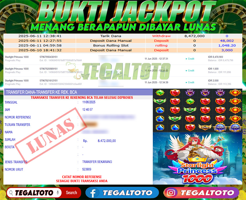 Bukti Jackpot