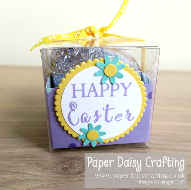 Happy Easter Egg treat box Stampin' Up!