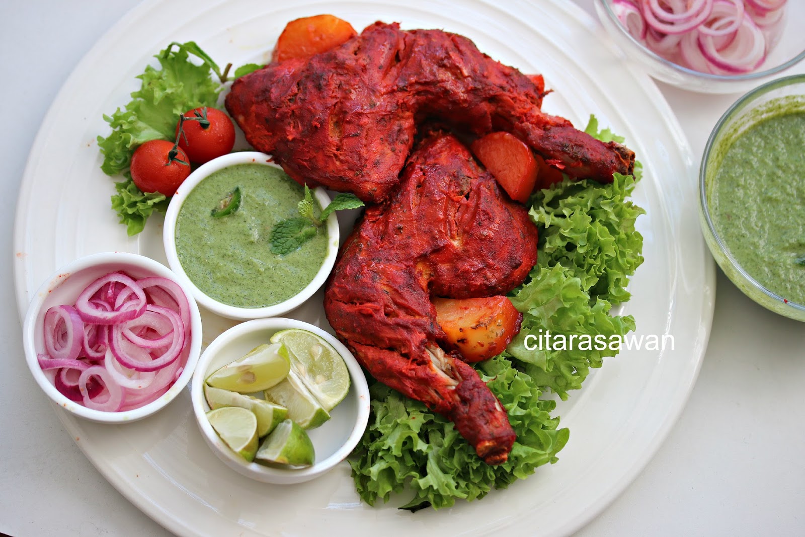 Ayam Tandoori / Tandoori Chicken ~ Resepi Terbaik