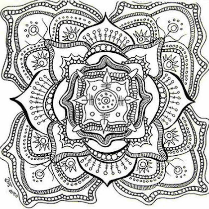 Best HD Detailed Coloring Pages For Adults Drawing