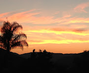 Couldn't resist posting this photo of the San Diego sunset, taken July 25, . (cropped sd sunset)