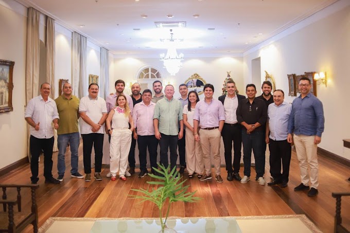 Brandão se reúne com lideranças de 13 partidos pra discutir as eleições municipais