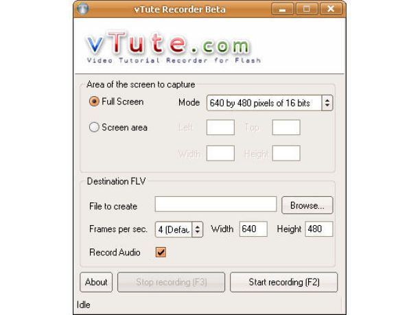 vTute Recorder, un outil portable pour créer des tutoriels vidéo