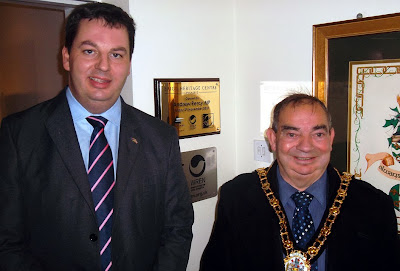 Brigg Heritage Centre Phase Two in the Angel Building near the Market Place was opened by Andrew Percy - the MP for Brigg and Goole