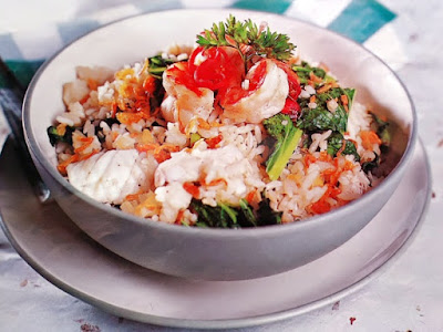 Gambar Resep Nasi Goreng Seafood