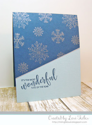 It's the Most Wonderful Time of the Year card-designed by Lori Tecler/Inking Aloud-stamps from Avery Elle