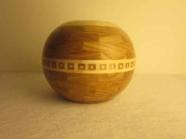 Equator wood bowl