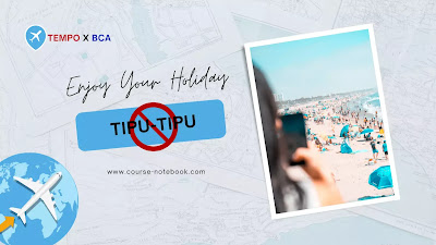 Enjoy Your Holiday, No More Tipu-Tipu