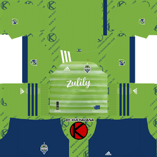 Seattle Sounders FC 2020 Kit - Dream League Soccer Kits