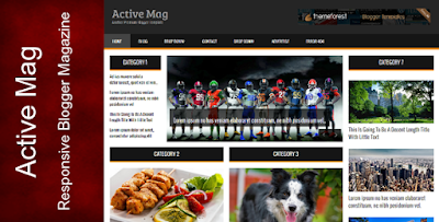 Active Mag Responsive Blogger Template Free Download  Active Mag Responsive Blogger Template Free Download - Themeforest