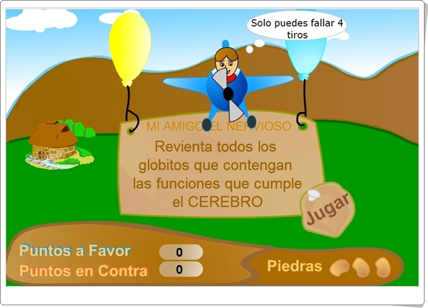 EL JUEGO DEL SISTEMA NERVIOSO (Ciencias Naturales de Primaria)