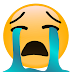 Transparent Loudly Crying Face Emoji PNG Download - PNGbowl