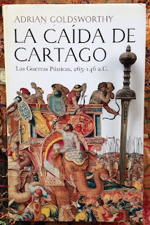 Portada del libro La caída de Cartago, de Adrian Goldsworthy