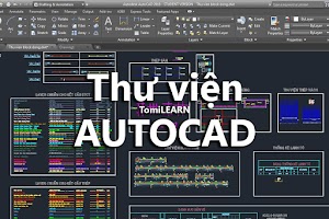 Thư viện CAD ngành xây dựng đầy đủ nhất (nội thất, xe cộ, chi tiết cửa...)