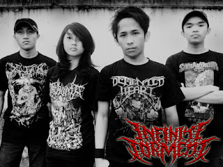 Infinite Torment Band slamming brutal death metal batu malang foto logo artwork wallpaper
