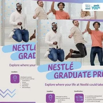Nestlé ESAR Internship Programme for young graduates