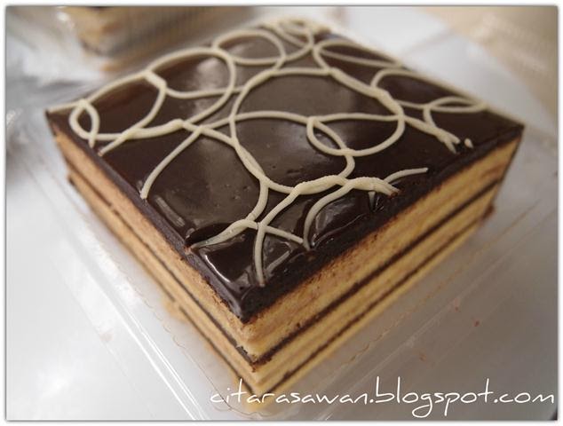 Kek Opera / Opera Cake  Blog Citarasa wan