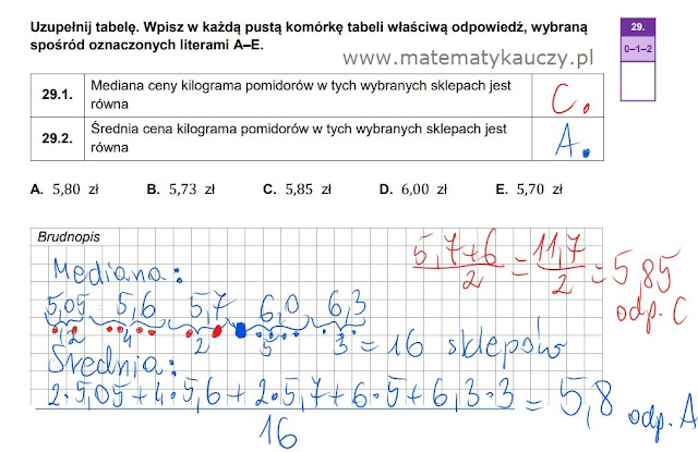 ROZWIĄZANIA Arkusza Maturalnego 2023 MATEMATYKA - 8 maj 2023 - Formuła 2023 - Poziom podstawowy