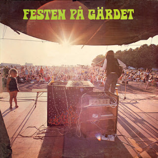 V.A."Festen på Gärdet 1970"double vinyl 1971 compilation Sweden Psych Rock,Prog,Folk Rock