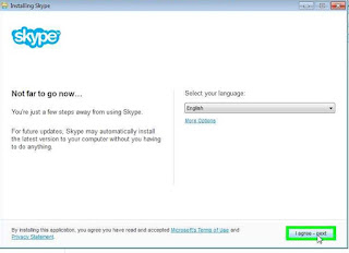 Download and install skype