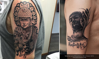 12-buddhist-tattoos-buddha-face