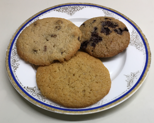 Three different types of Good Dee's low carb cookies