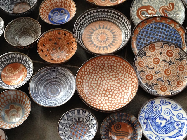 Mexican Pottery from Tzintzuntzan at Lake Patzcuaro Region