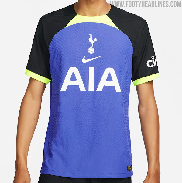 Iridescent Logos: Tottenham 23-24 Away Kit Released - Footy Headlines