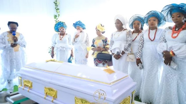 Prophet Joshua Iginla Buries Mother In Grandstyle As Ooni Of Ife, Wife, Top Dignitaries Storm Ekiti