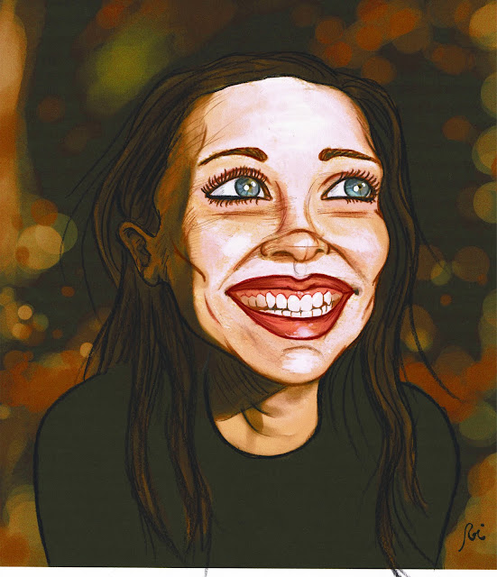 Fiona Apple en "When The Pawn". Ilustración de Roi Pardo