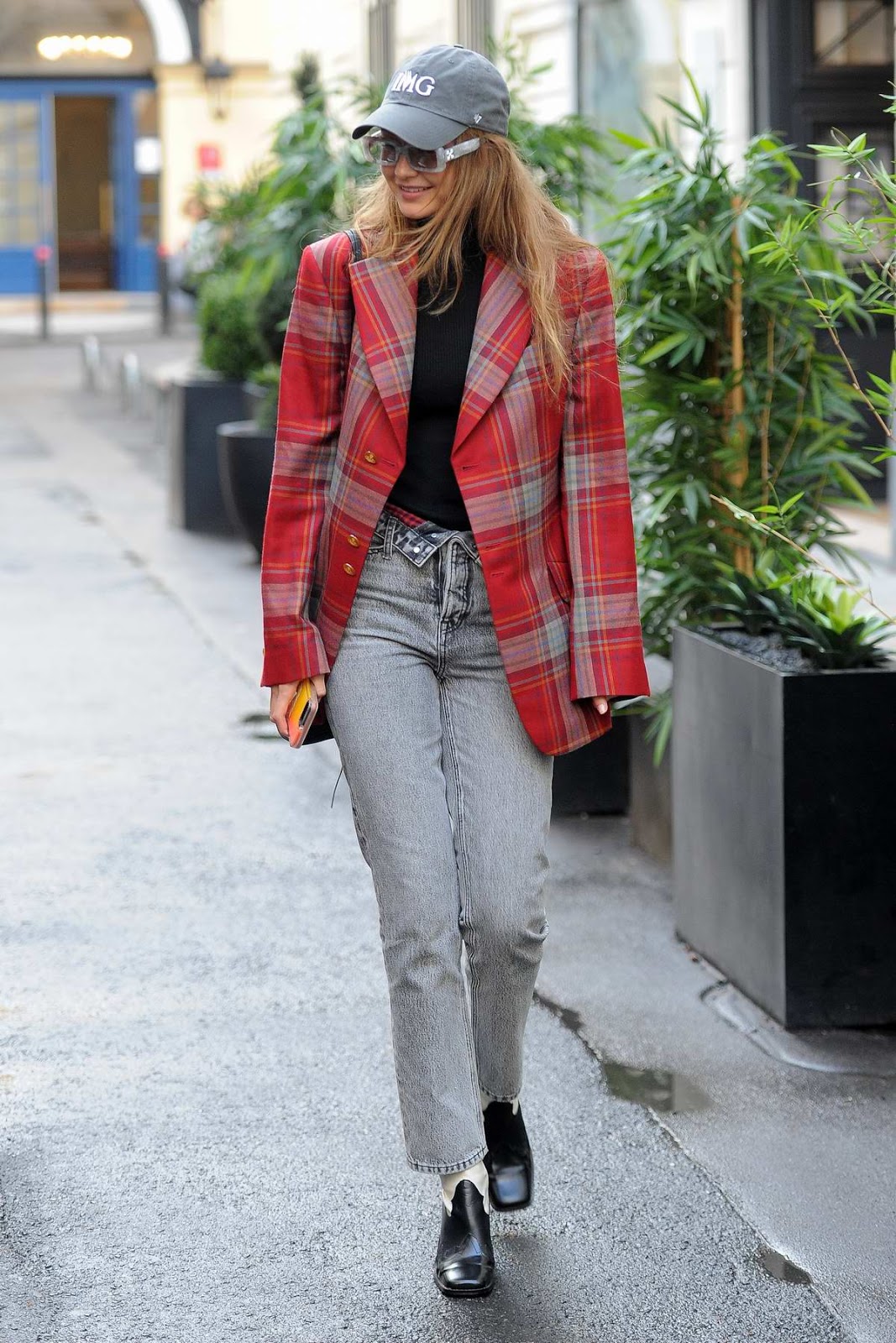 Gigi Hadid – Style Out in Paris, France