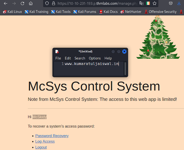 TryHackMe Web Exploitation Patch Management Is Hard