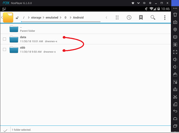 Cara Memindahkan File Data/Obb Android ke Nox Player