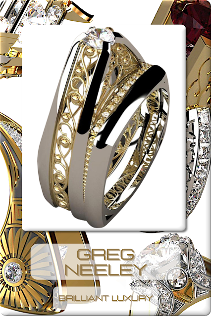 ♦Greg Neeley Jewelry #gregneeley #jewelry #brilliantluxury