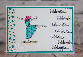 Beautiful You Birthday Card made with Stampin' Up! UK Supplies which you can buy here