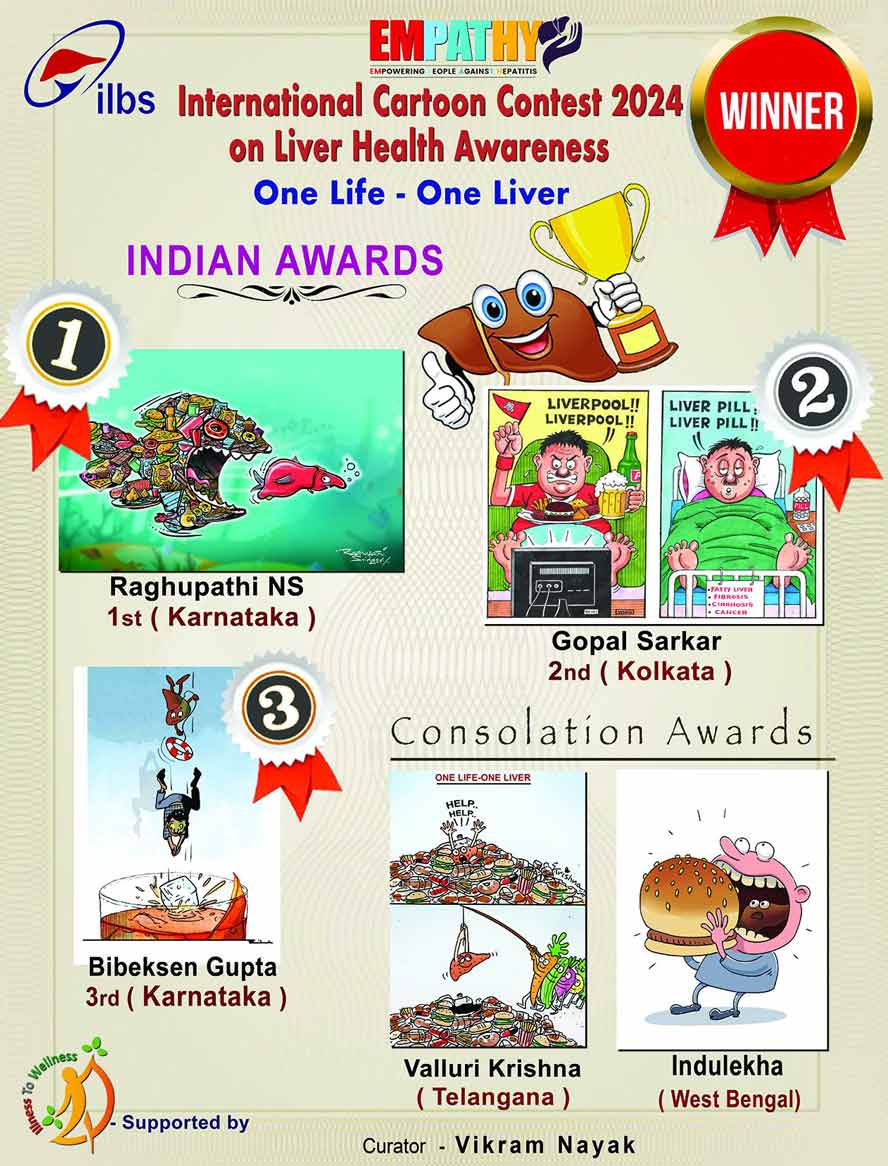 Result of the 2nd international cartoon contest, India