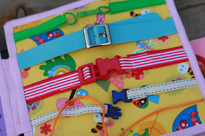 Quiet book for Morgen, fabric handmade book for a girl by TomToy