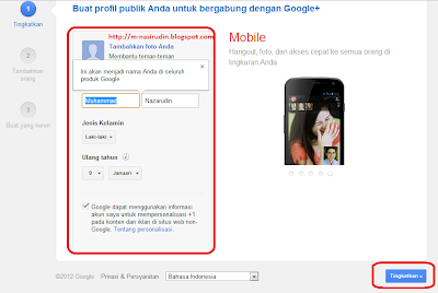 Akun Google +