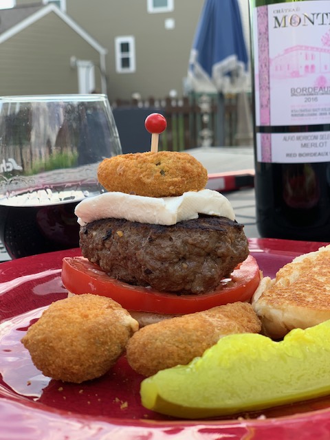 Jalapeno Popper Burger