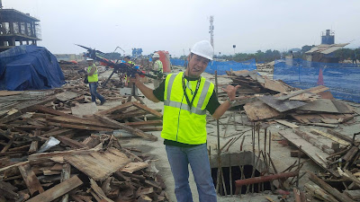 Disela sela tugas Video Udara dengan drone di Bogor Outer Ring Road