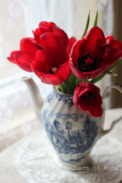 Spring tulips: The Charm of Home