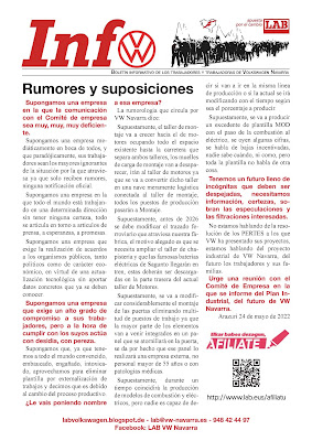 INFO RUMORES Y SUPOSICIONES 24-05-22