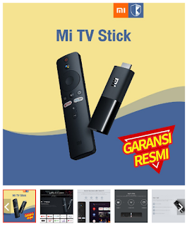 Xiaomi Mi TV Stick Android TV Full HD Quadcore Mi TV Stik Global Version Garansi Resmi