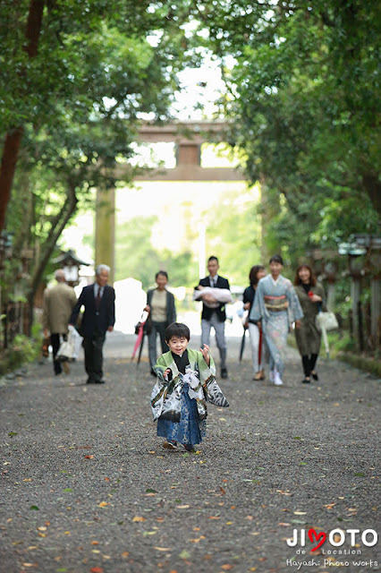 大神神社でお宮参りと七五三の出張撮影