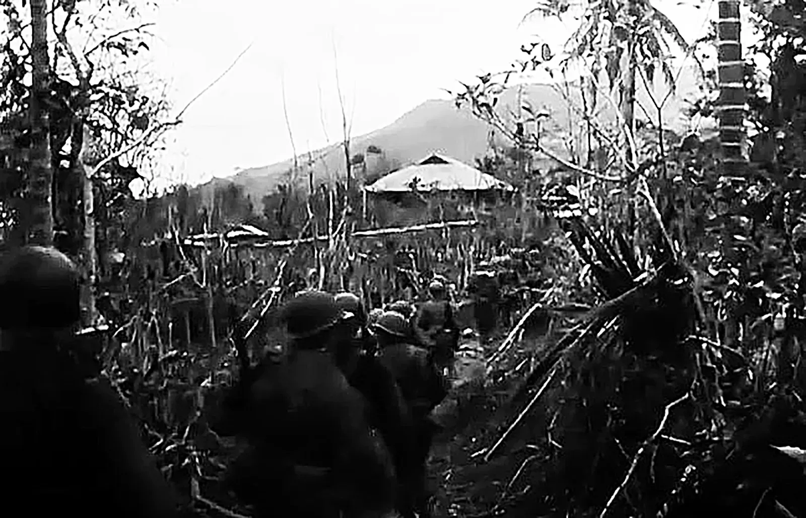 U.S. Troops in Barrio Sulok, Sto Tomas Batangas