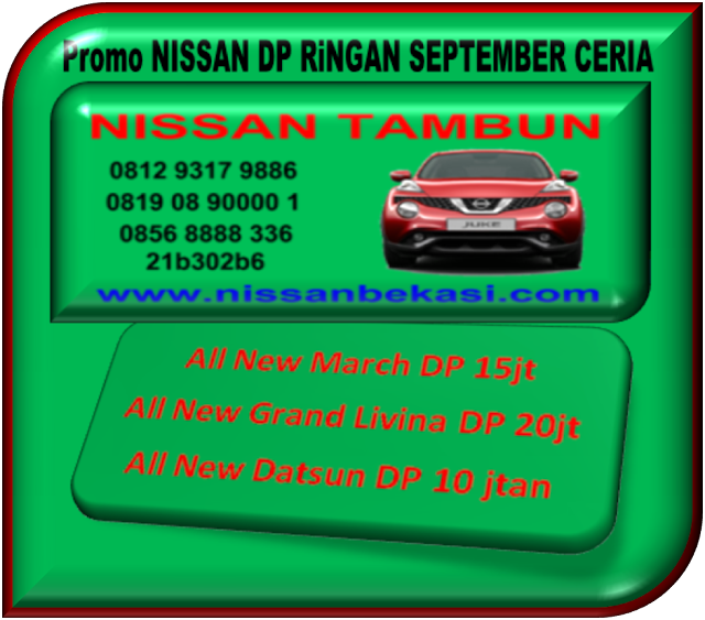 PROMO NISSAN DATSUN DP RINGAN SEPTEMBER CERIA